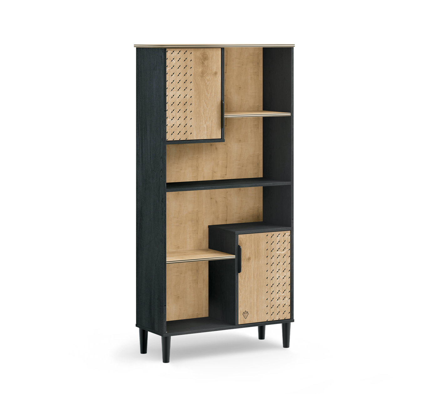 Black Large Bookcase