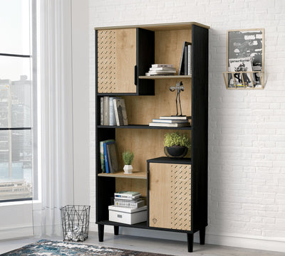 Black Large Bookcase