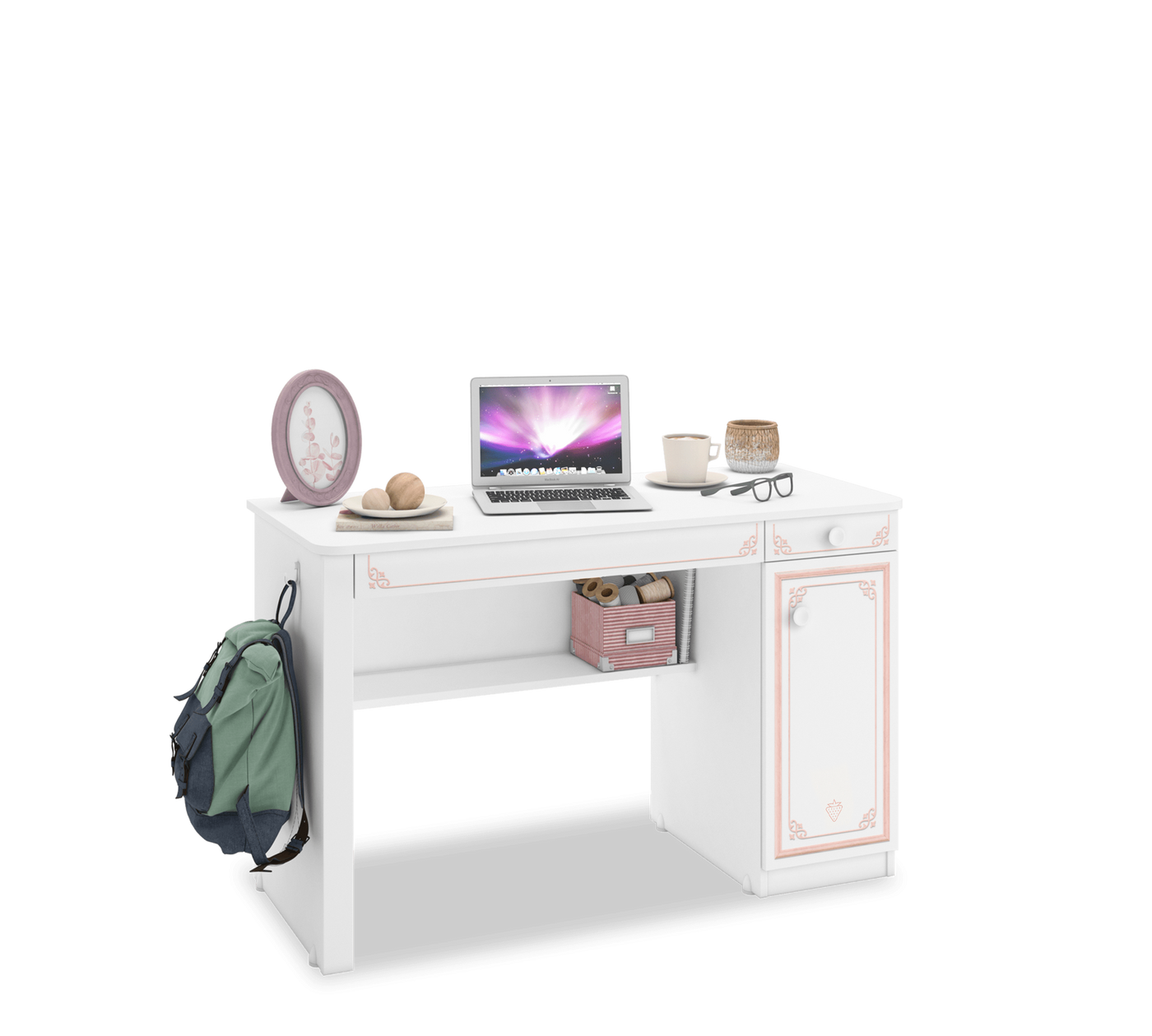 Selena Pink Schreibtisch