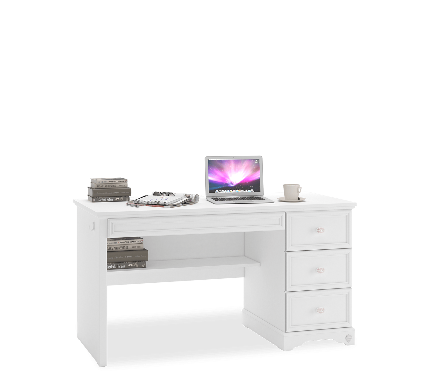 Rustic White Schreibtisch