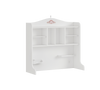 Rustic White Small Study Unit