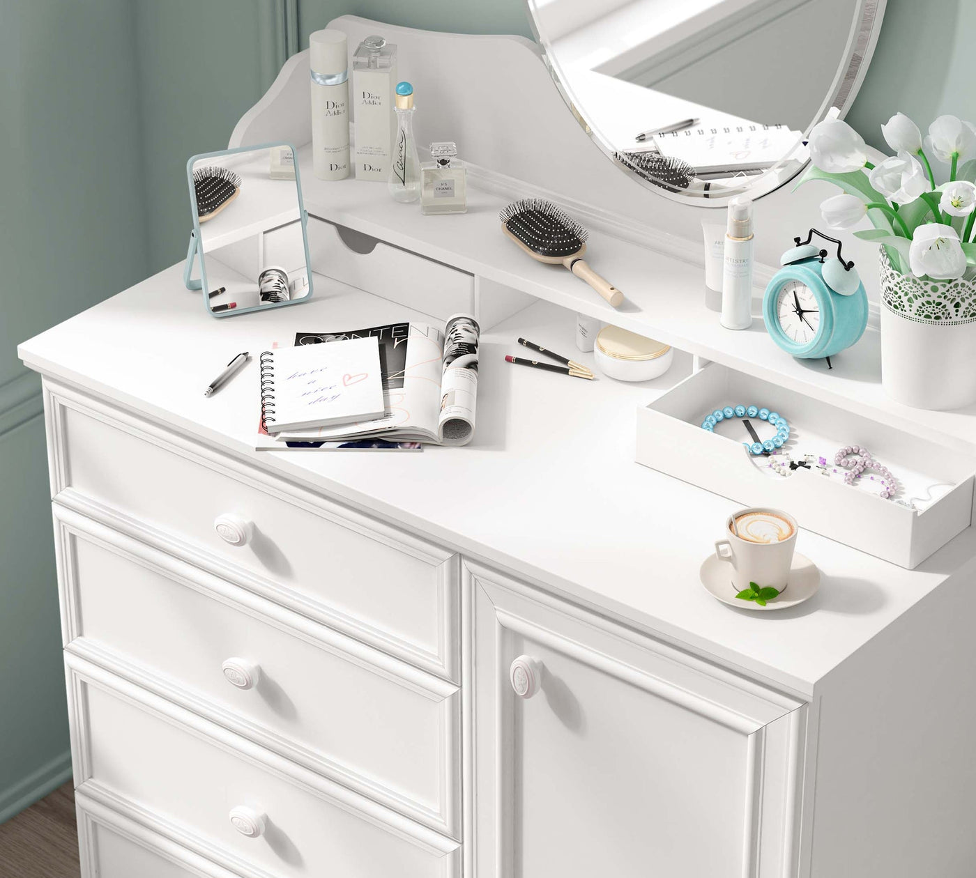 Rustic White Dresser – Cilek World