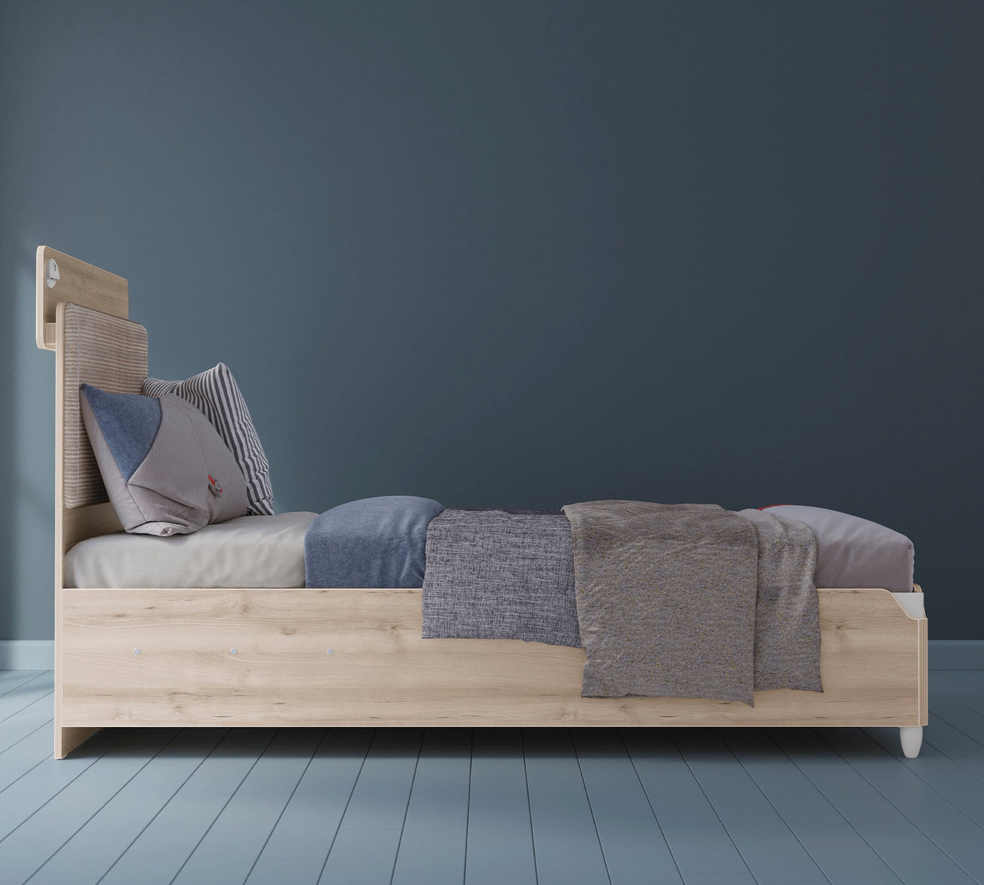 Duo Line Bett mit Stauraum (120x200 cm)