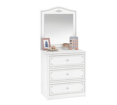 Selena Grey Dresser Mirror