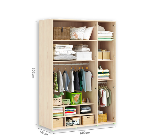 Montes Natural 3 Doors Wardrobe – Cilek World