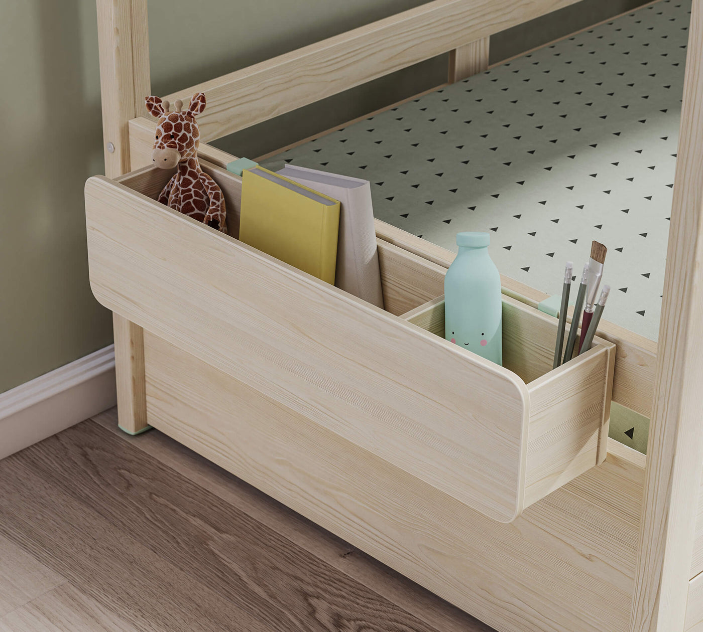 Montes Natural Bett Organizer Korb – Cilek World