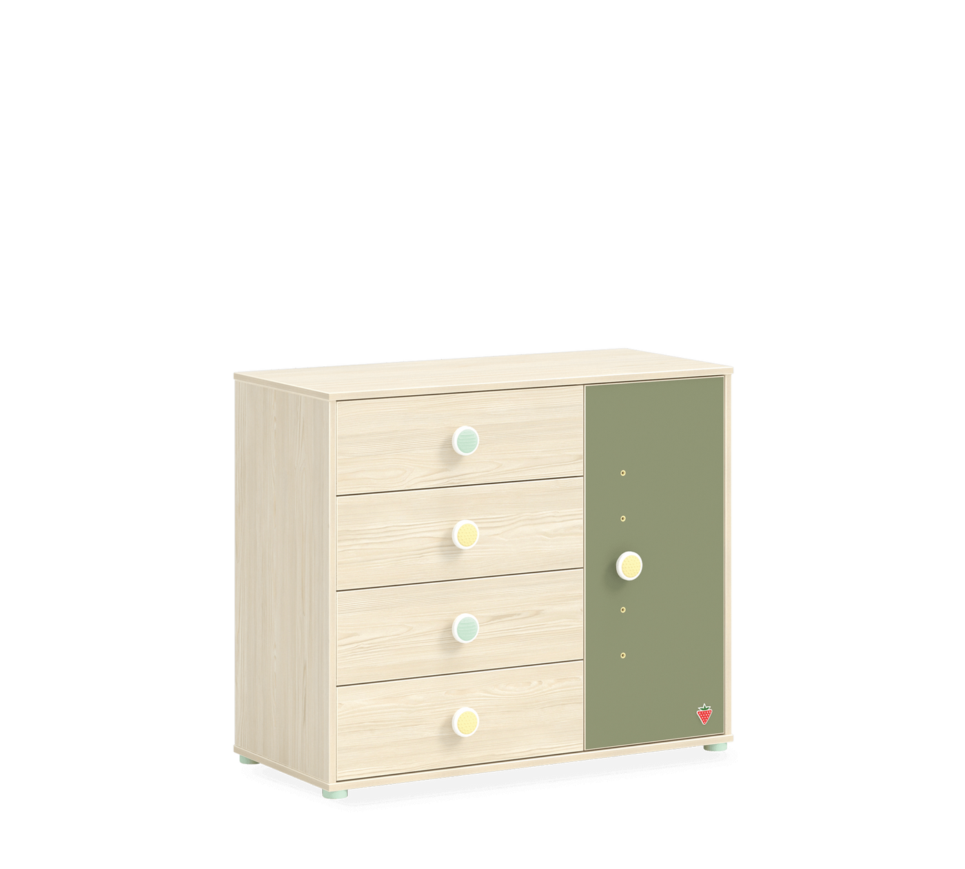 Montes Natural Dresser With Cover