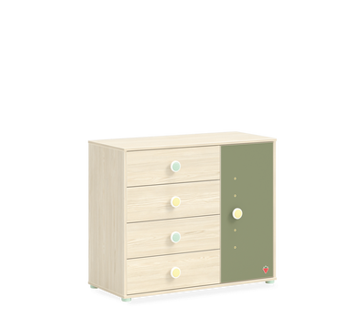 Montes Natural Dresser With Cover