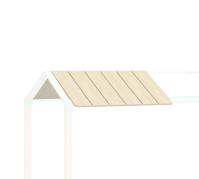 Montes Natural Flat Roof Tent (Half Wooden Rooflı) (90x200 cm)