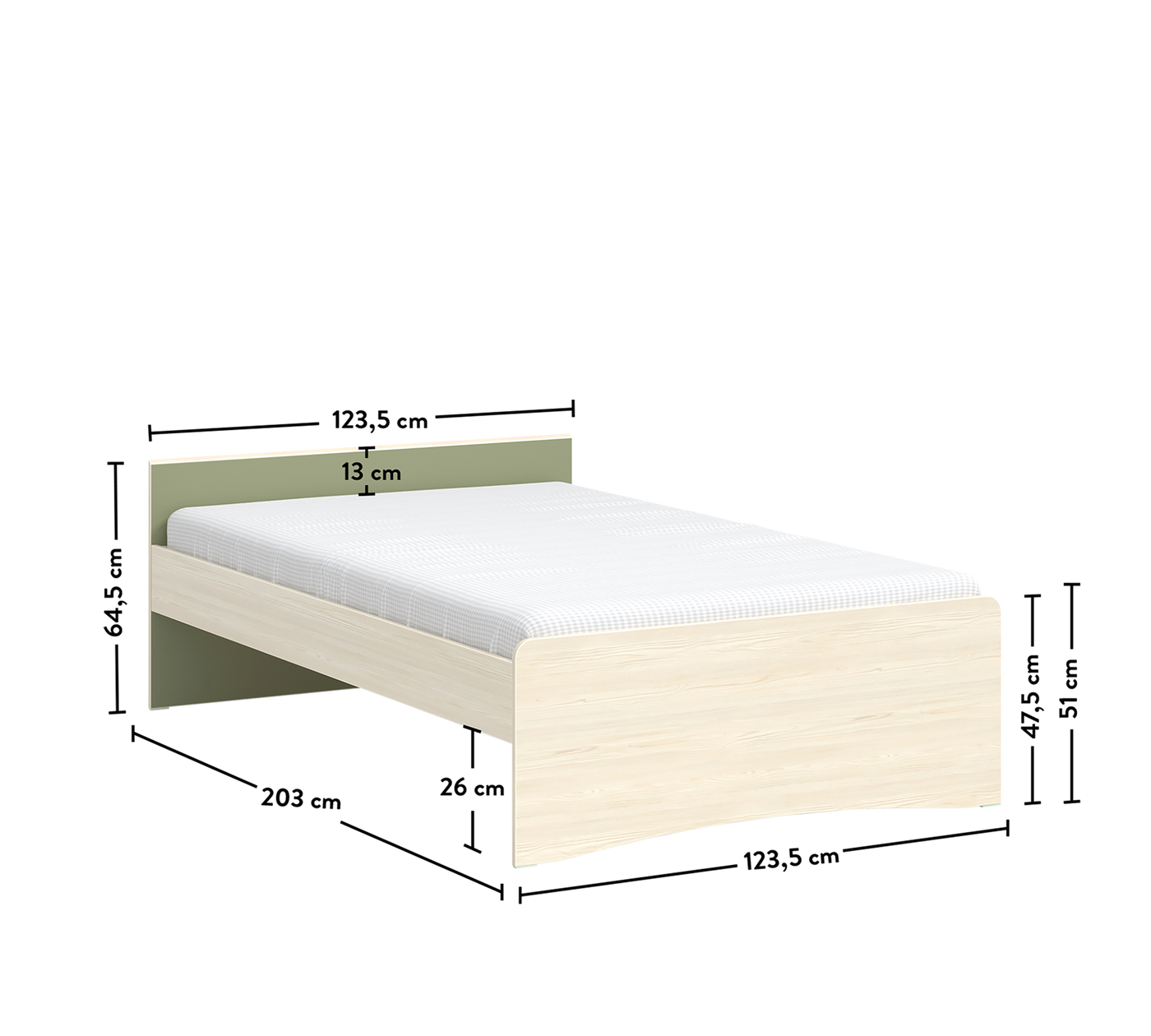 Montes Natural Bed