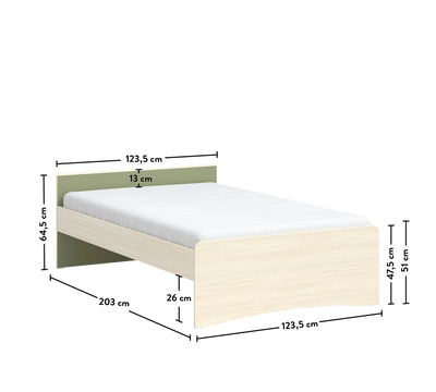 Montes Natural Bed