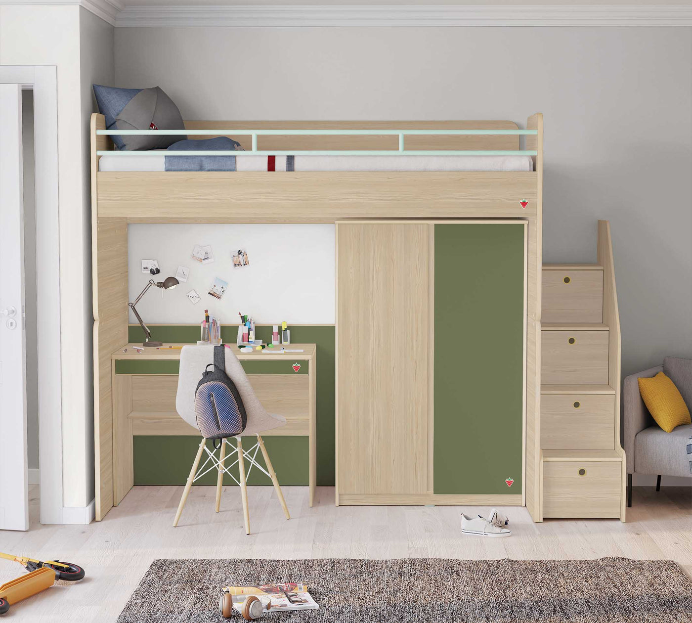 Studio Bunk Lower Case Natural