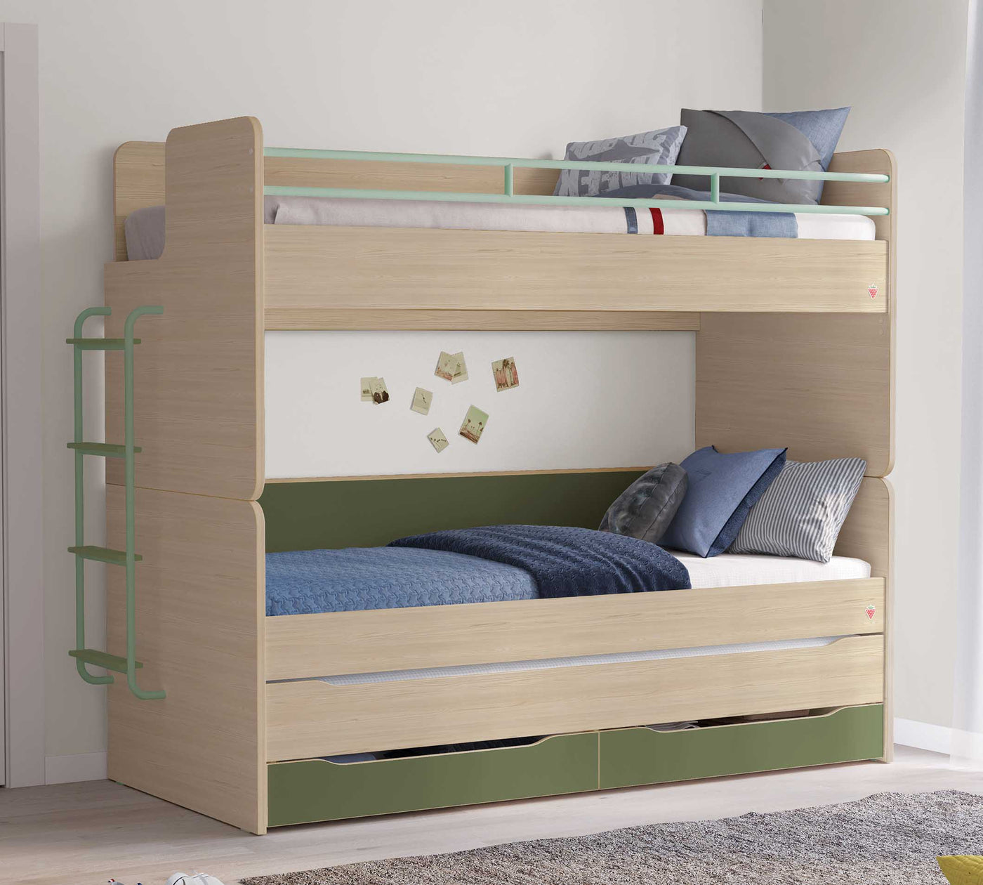 Studio Drawer Pull-out Bed Natural