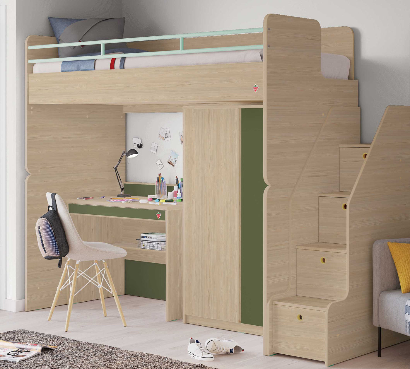 Studio Bunk Lower Case Natural