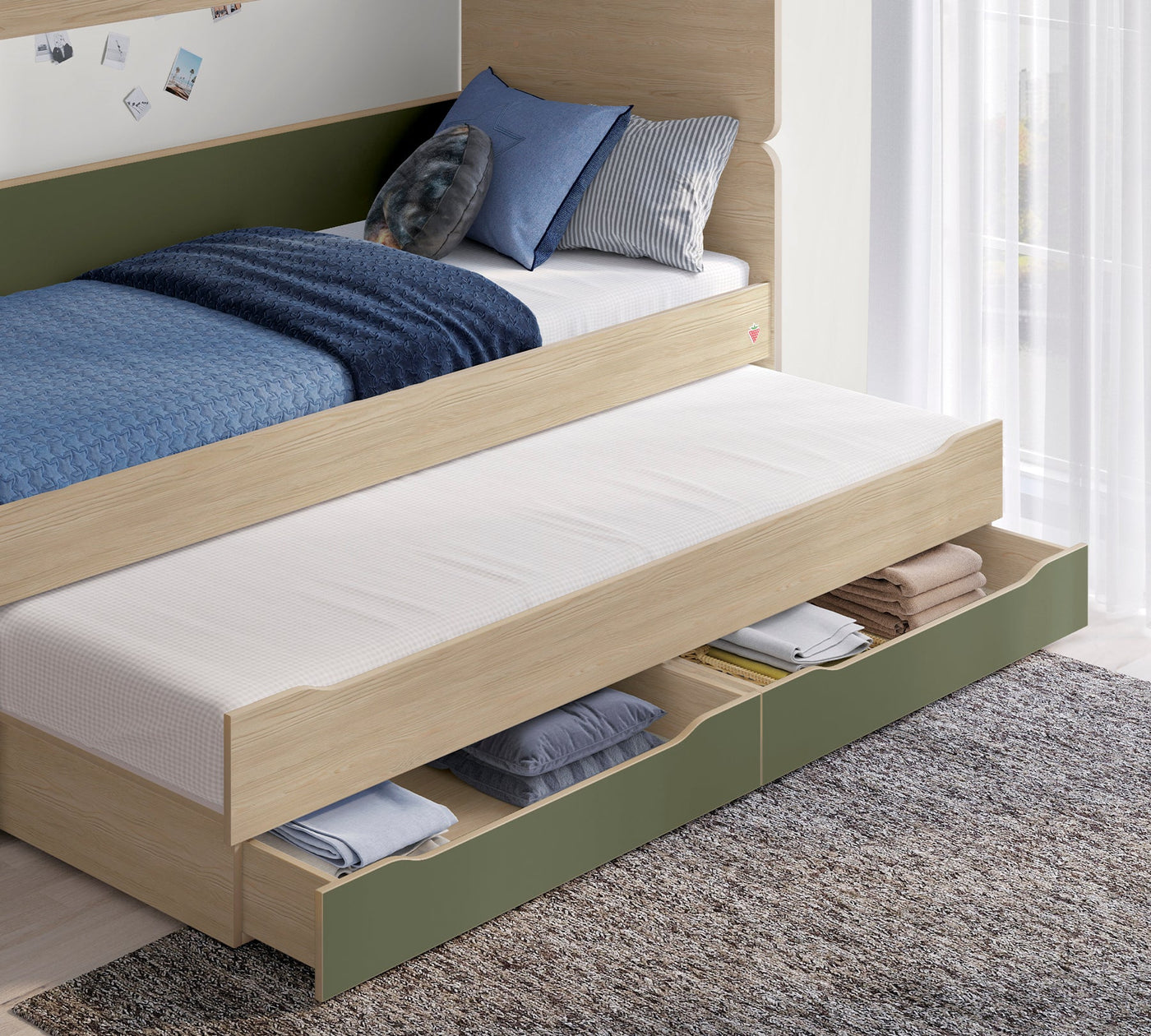 Studio Drawer Pull-out Bed Natural