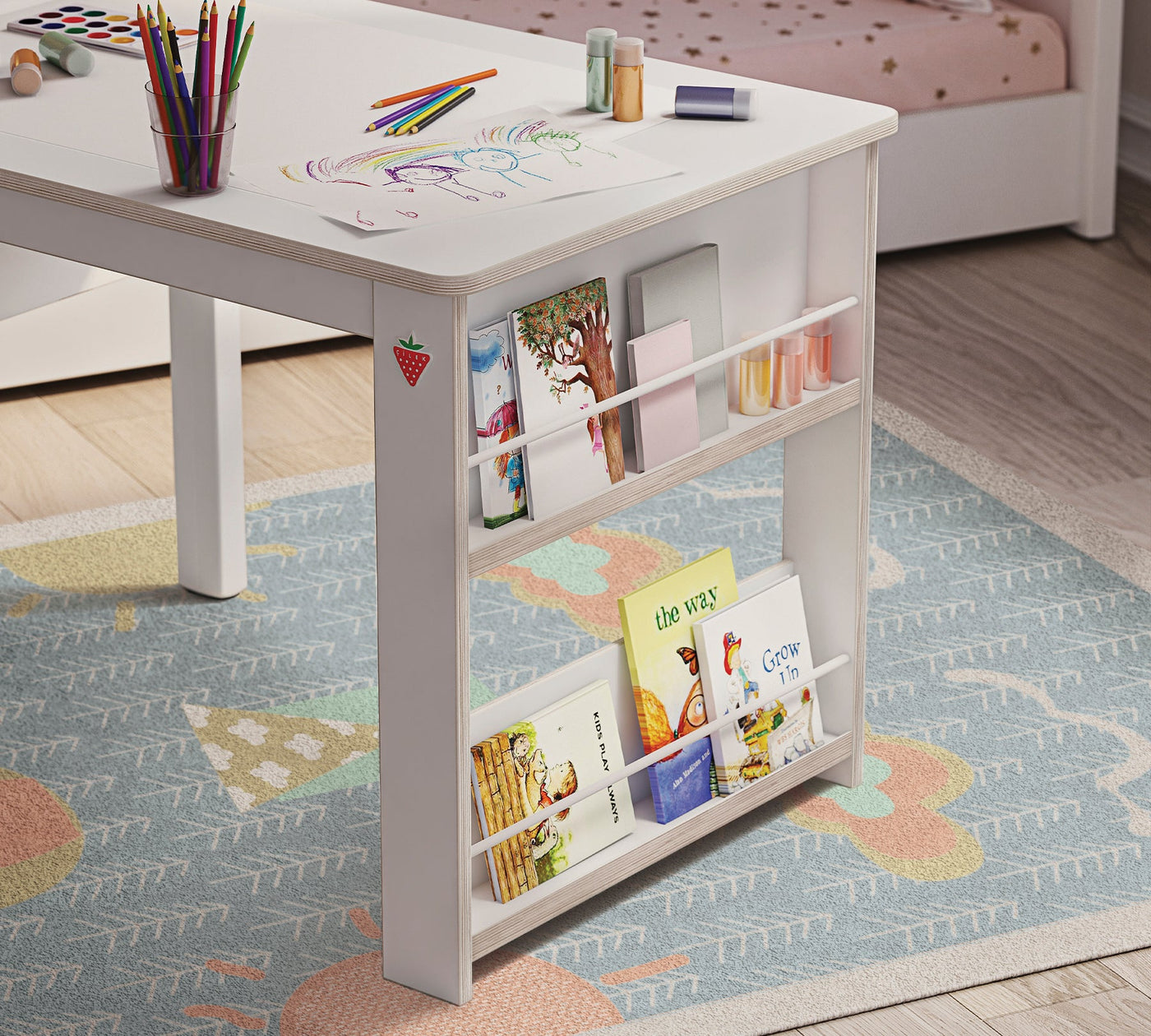 Montes White Play Desk