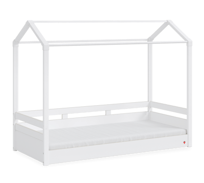 Montes White Roof Bed