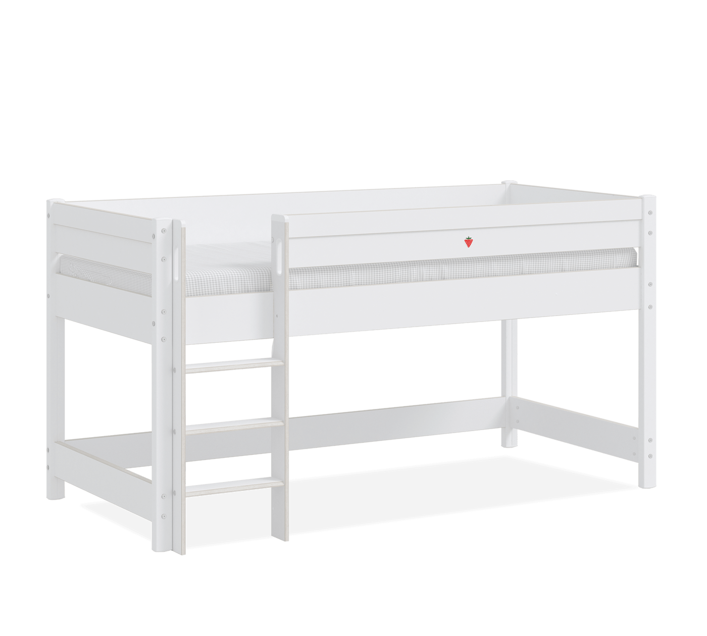 Montes White Medium Tall Bed