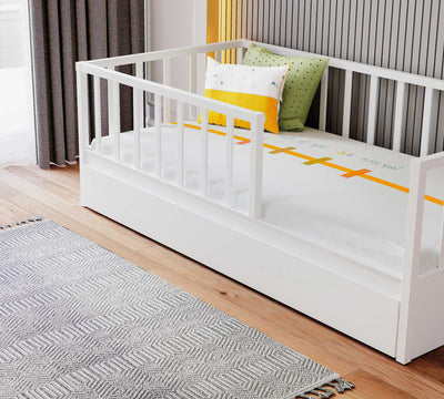 Montes White New Pull-out Bed (90x190 cm)
