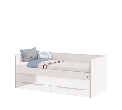 Studio Bed White (90x200 cm)