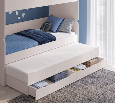 Studio Drawer Pull-out Bed White