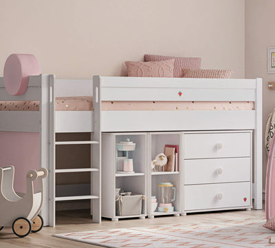 Montes White Small Size Storage