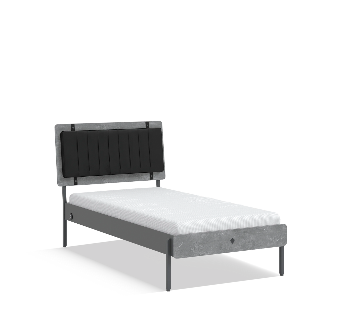 Space Gray Bed