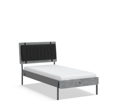 Space Gray Bed