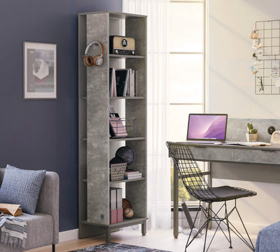 Space Gray Bookcase