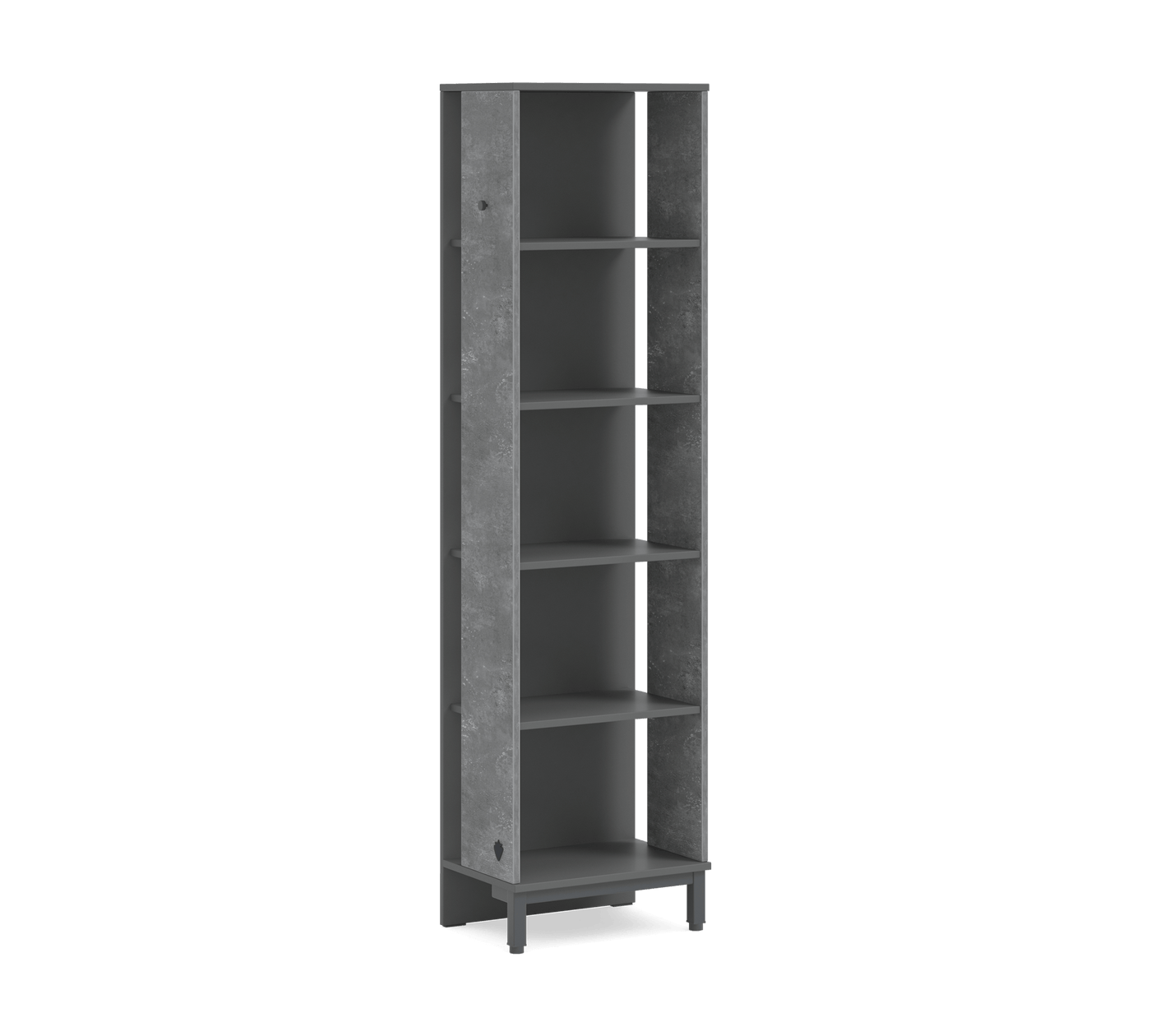 Space Gray Bookcase