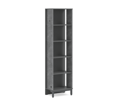 Space Gray Bookcase