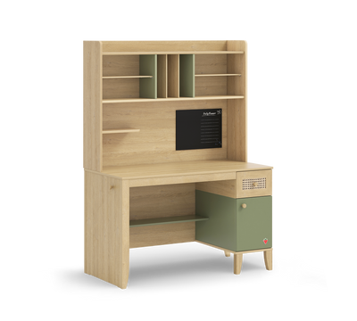 Loof Yüksek Study Desk With Unit