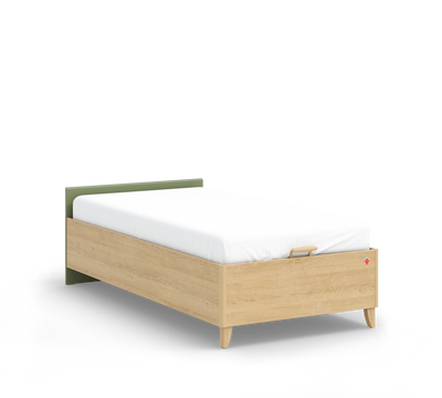 Loof Headless Bed With Base (100x200 cm)