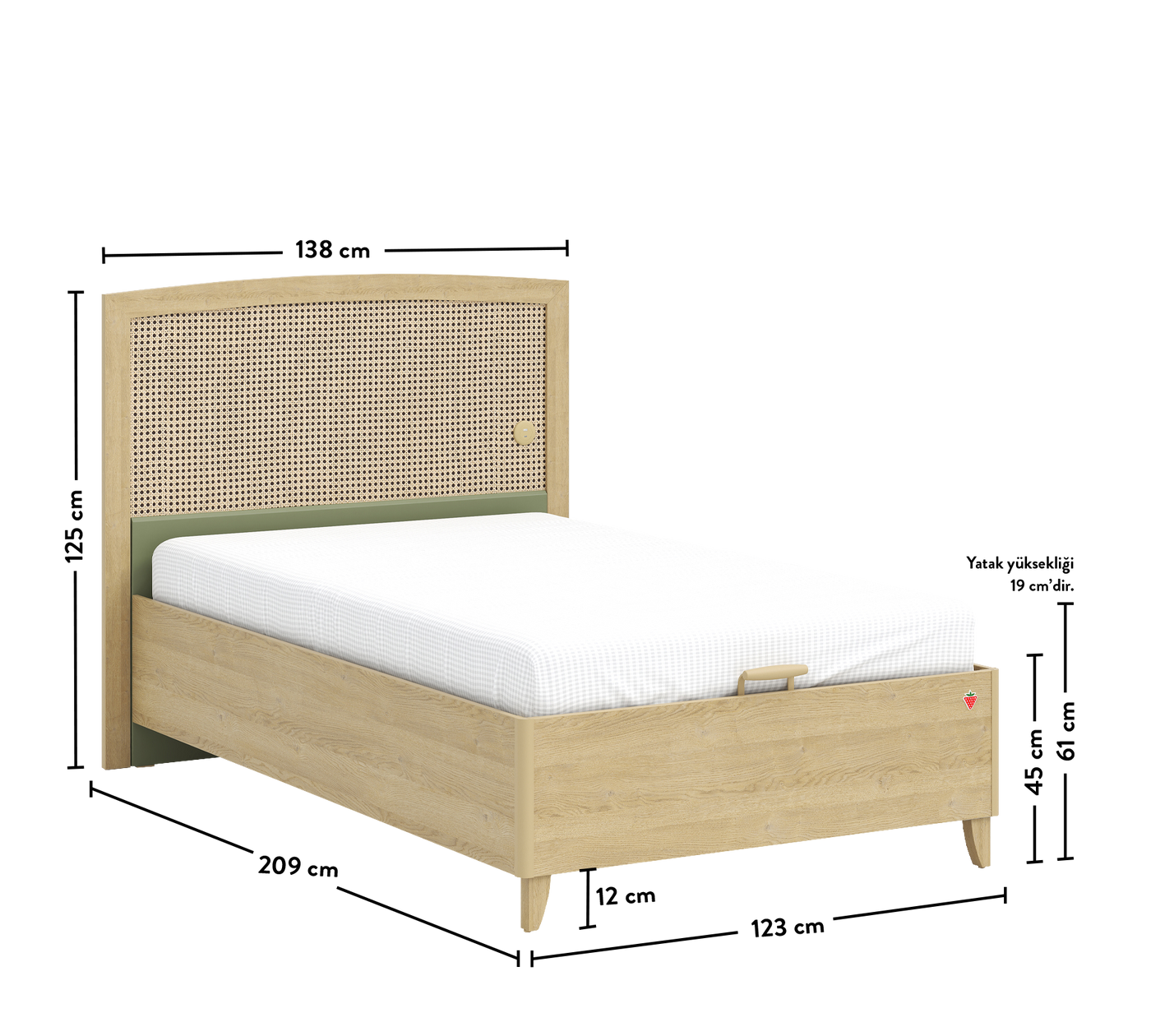 Loof Bed With Base