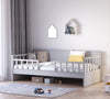 Daybed Bed Without Roof (Grey)(100x200 cm)