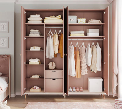 Elegance 4 Doors Wardrobe
