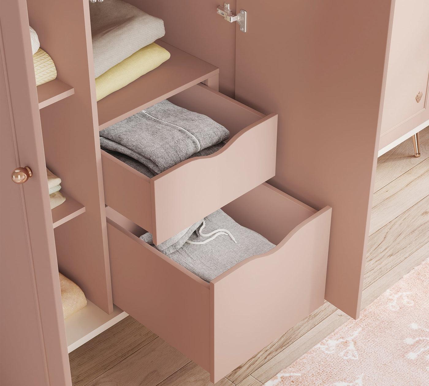 Elegance 4 Doors Wardrobe