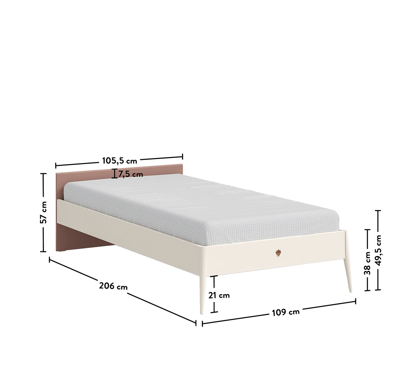 Elegance Headless Bed