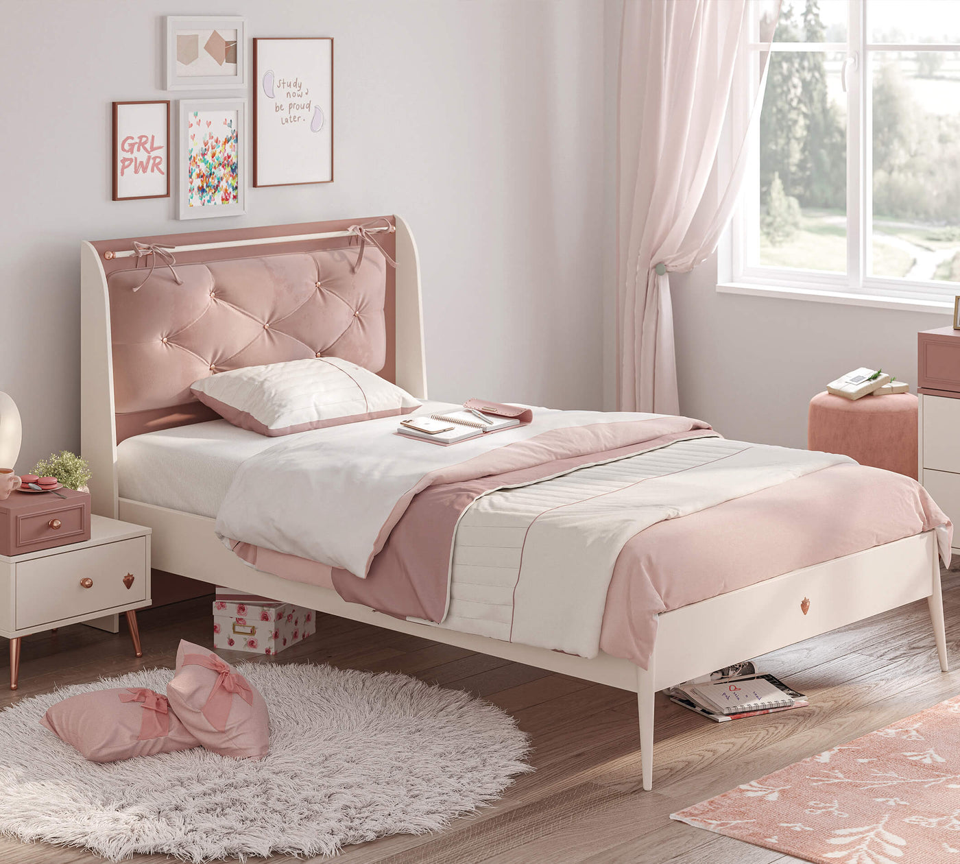 Elegance Bed Döşemeli Başlık