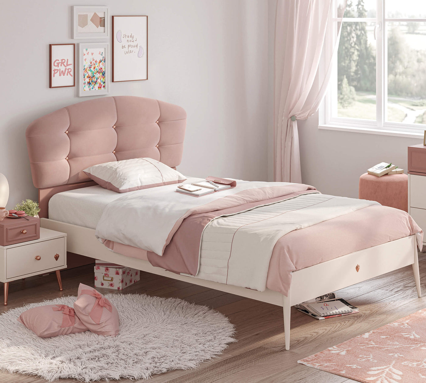 Elegance Bed Döşemeli Başlık