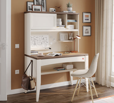 Lapel Study Desk With Unit