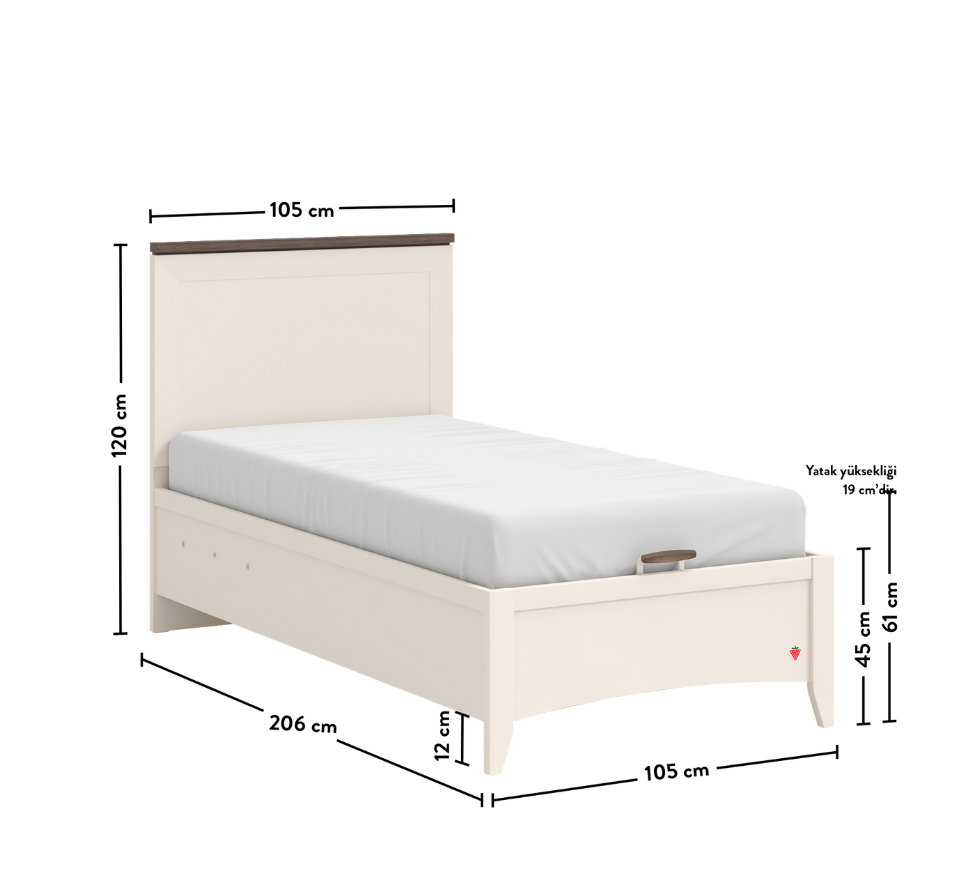 Lapel Bed With Base