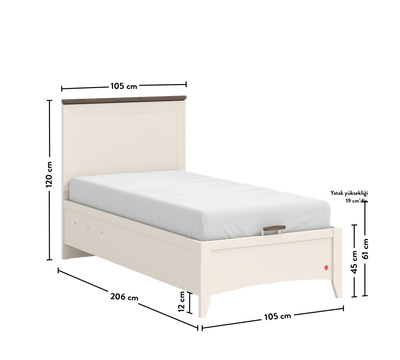 Lapel Bed With Base
