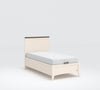 Lapel Headless Bed With Base (100x200 cm)