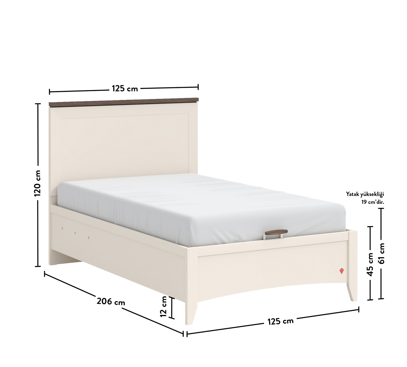 Lapel Bed With Base