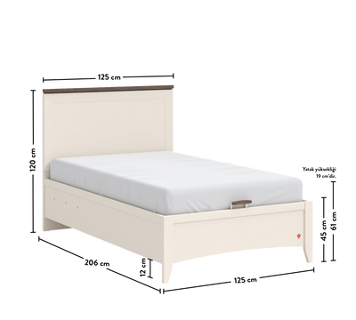 Lapel Bed With Base