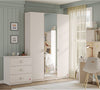 Varia 3 Doors Wardrobe With Mirror