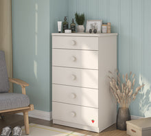 Varia Cream Tall Dresser