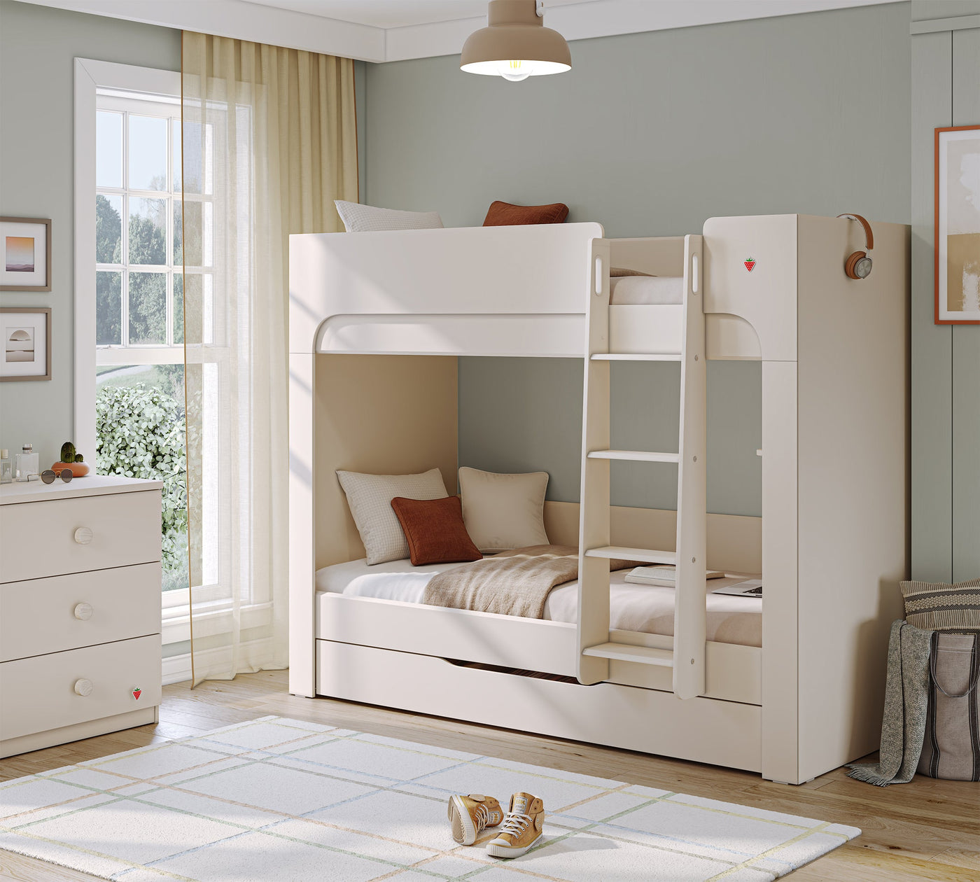 Varia Small Bunk Bed (With Pull-out Bed)