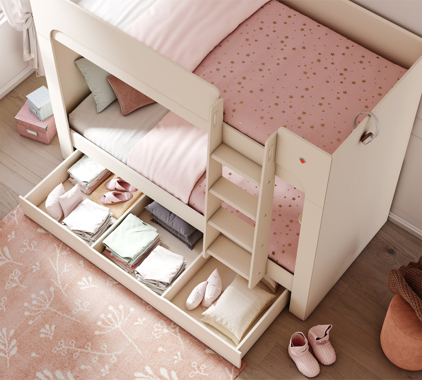 Varia Dar Bunk Bed (Lower Drawerli)